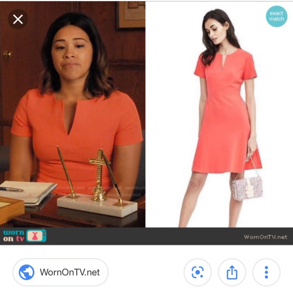 Banana Republic Coral Dress